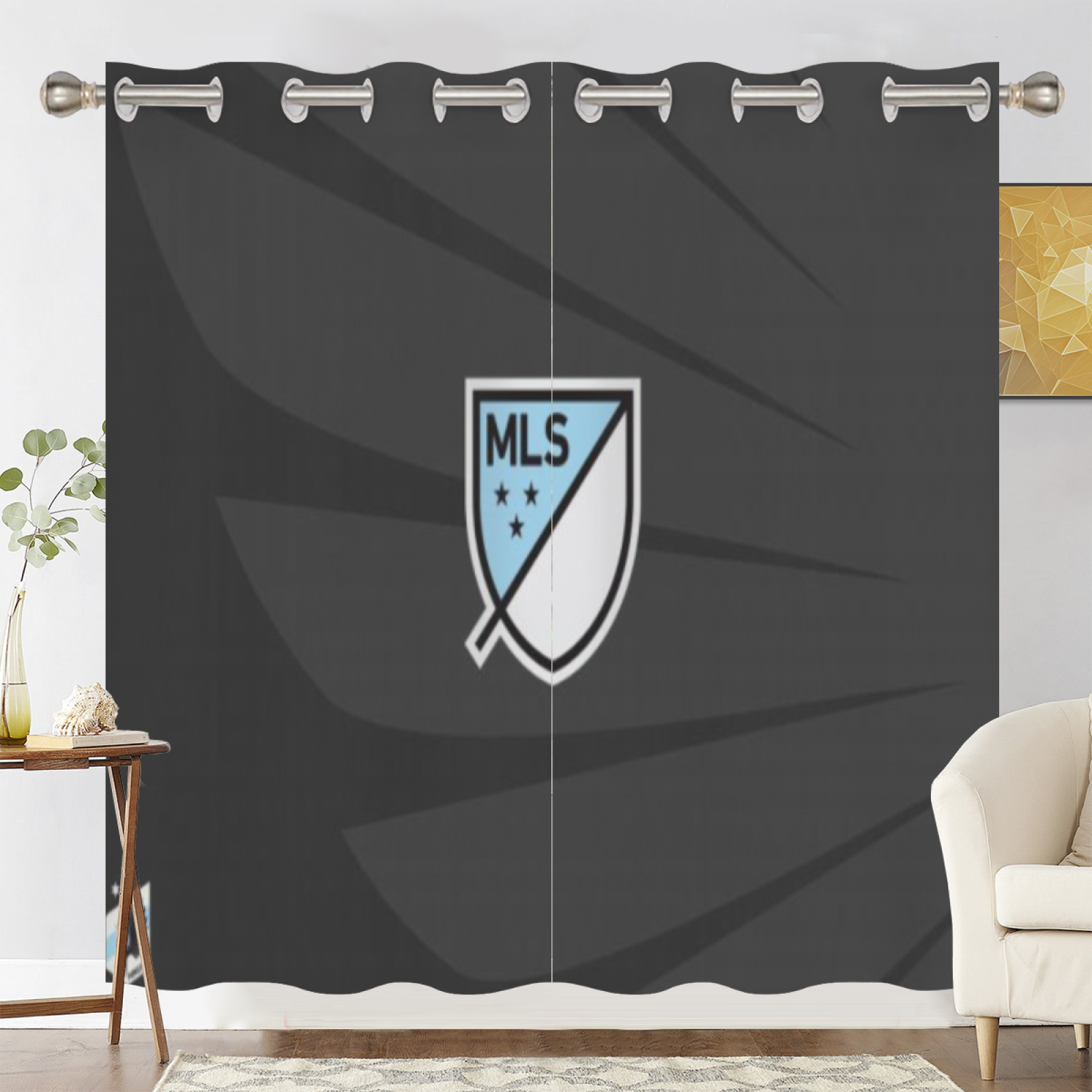 Minnesota United FC Blackout Curtains Drapes For Window Treatment Set
