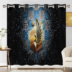 Minnesota United FC Blackout Curtains Drapes For Window Treatment Set