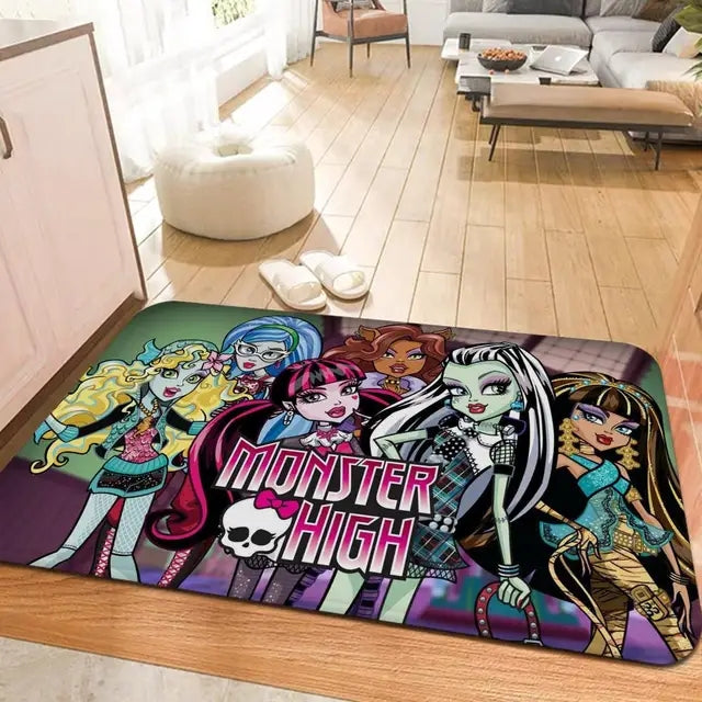 Monster High Cosplay Carpet Living Room Bedroom Sofa Rug Door Mat