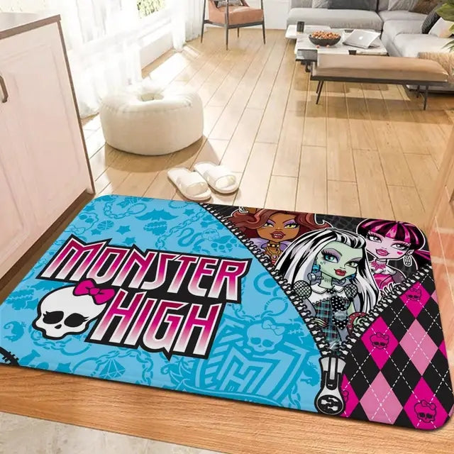 Monster High Cosplay Carpet Living Room Bedroom Sofa Rug Door Mat