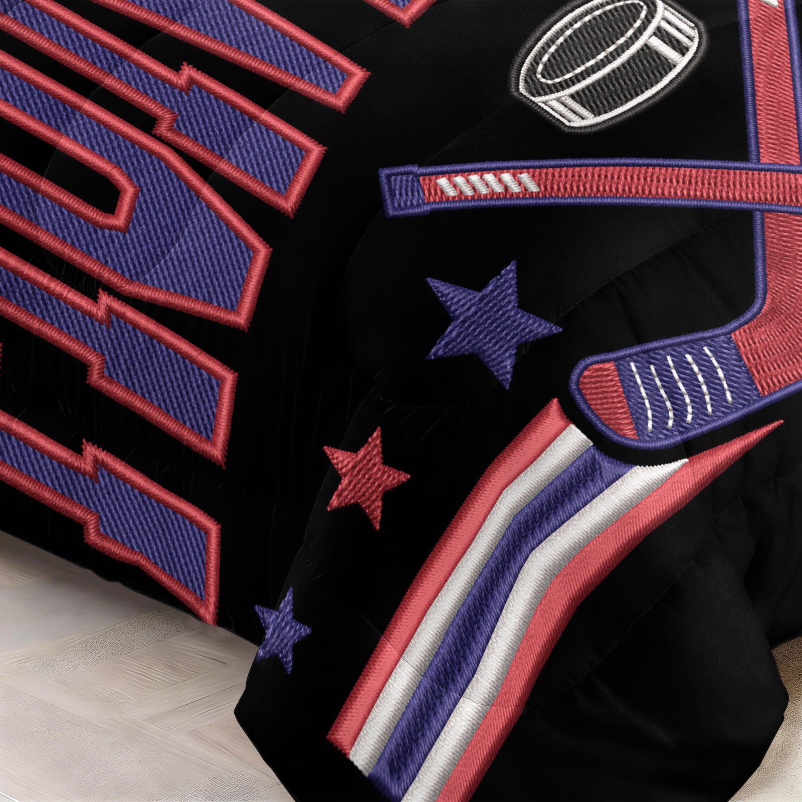 Montreal Canadiens Hockey League Comforter Pillowcase Sets Blanket All Season Reversible Quilted Duvet