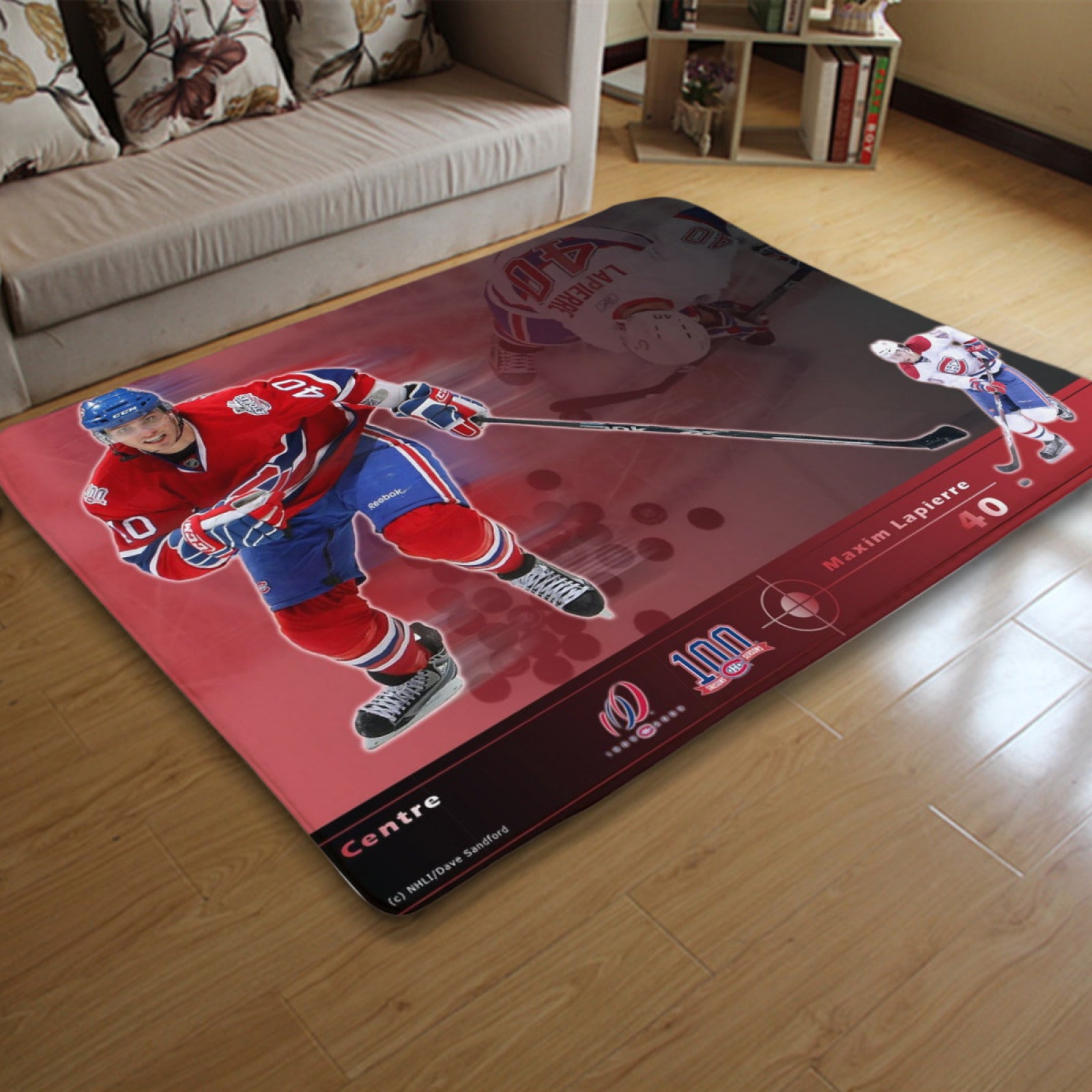 Montreal Canadiens Hockey League Carpet Living Room Bedroom Mats Kitchen Bathroom Rugs