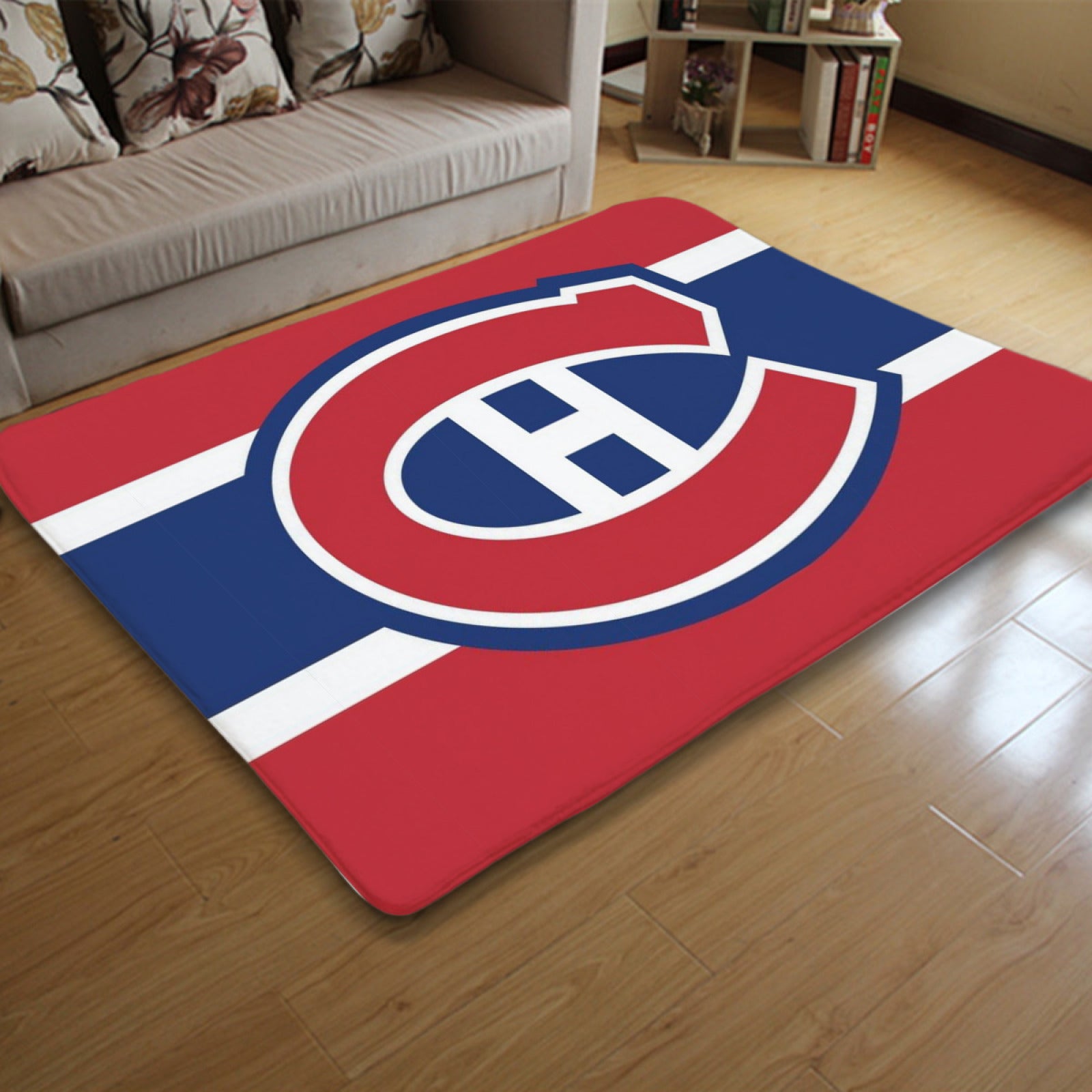 Montreal Canadiens Hockey League Carpet Living Room Bedroom Mats Kitchen Bathroom Rugs