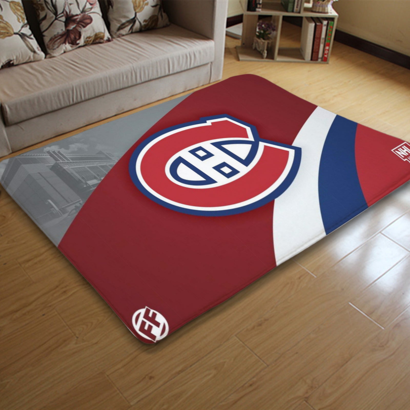 Montreal Canadiens Hockey League Carpet Living Room Bedroom Mats Kitchen Bathroom Rugs