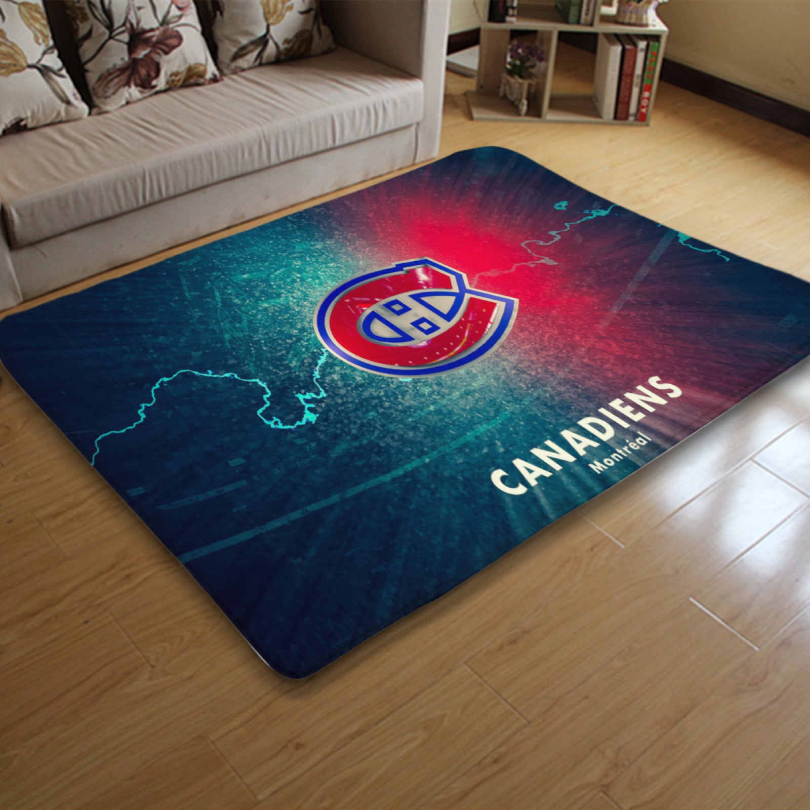 Montreal Canadiens Hockey League Carpet Living Room Bedroom Mats Kitchen Bathroom Rugs