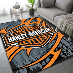 Motor Logo Carpet Living Room Bedroom Sofa Rug Door Mat