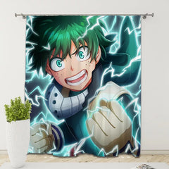 My Hero Academia Deku Midoriya Izuku  Blackout Curtain for Bedroom Window Treatment