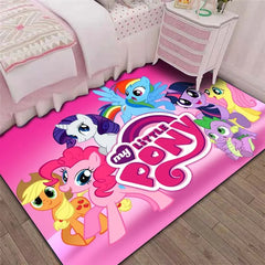 My Little Pony Graphic Carpet Living Room Bedroom Sofa Rug Door Mat Kitchen