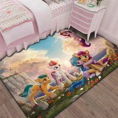 My Little Pony Graphic Carpet Living Room Bedroom Sofa Rug Door Mat Kitchen