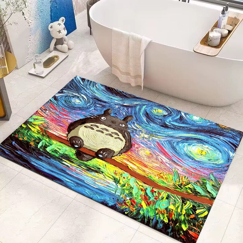 My Neighbour TOTORO Cosplay Carpet Living Room Bedroom Sofa Rug Door Mat