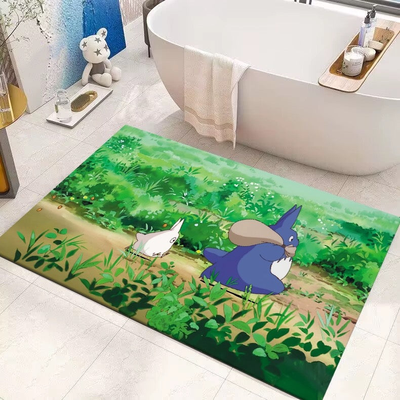 My Neighbour TOTORO Cosplay Carpet Living Room Bedroom Sofa Rug Door Mat