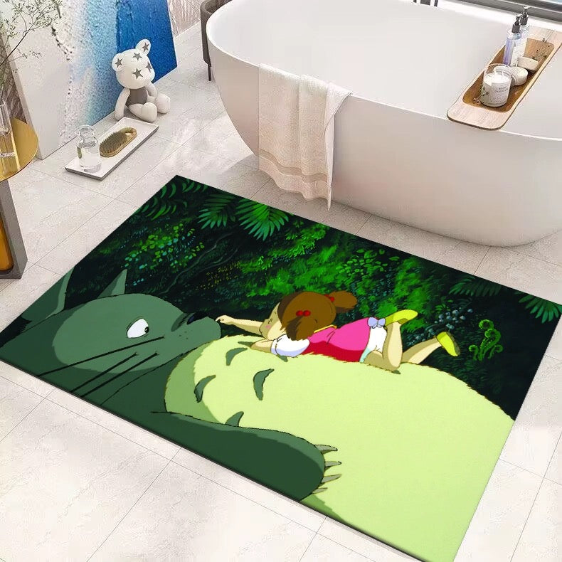 My Neighbour TOTORO Cosplay Carpet Living Room Bedroom Sofa Rug Door Mat