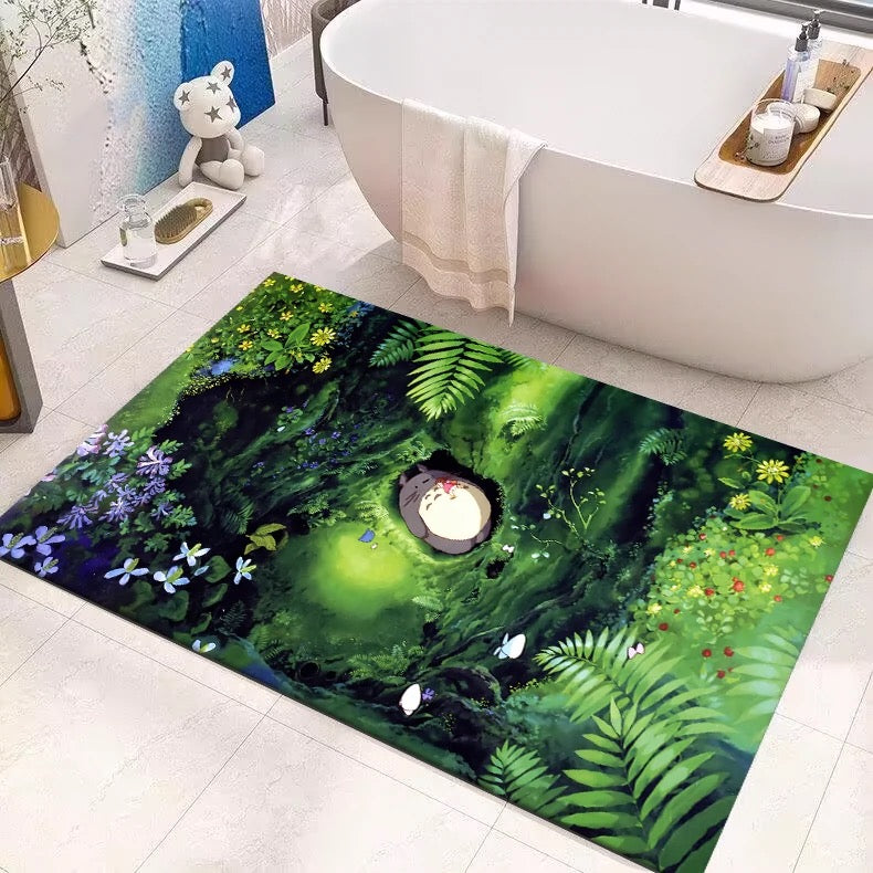 My Neighbour TOTORO Cosplay Carpet Living Room Bedroom Sofa Rug Door Mat