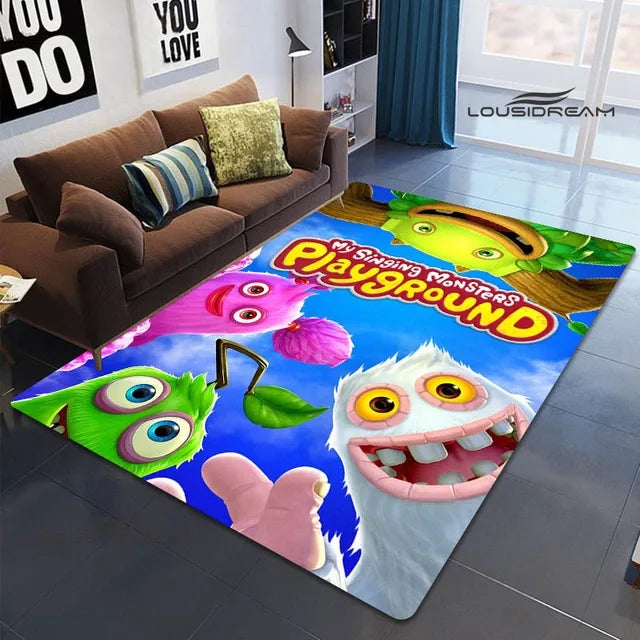 My Singing Monsters Cosplay Carpet Living Room Bedroom Sofa Rug Door Mat