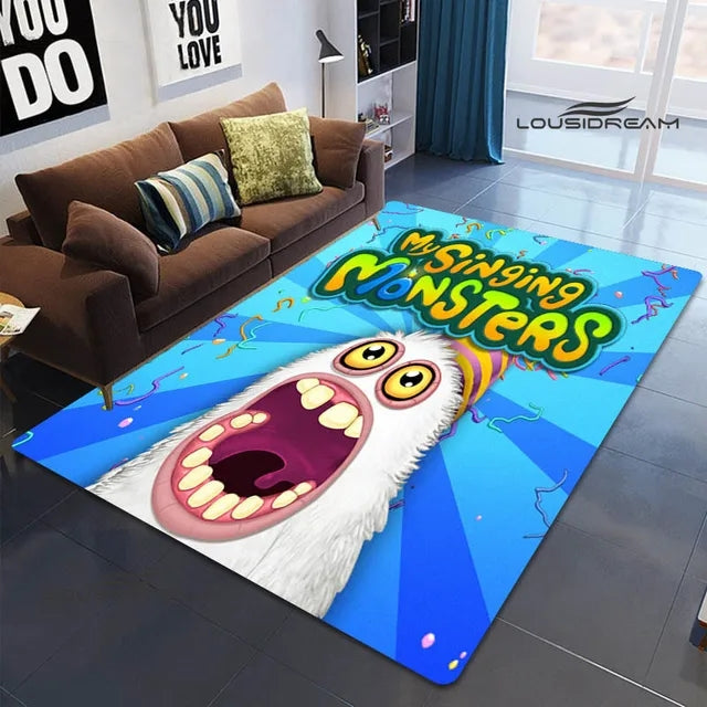 My Singing Monsters Cosplay Carpet Living Room Bedroom Sofa Rug Door Mat