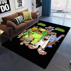 My Singing Monsters Cosplay Carpet Living Room Bedroom Sofa Rug Door Mat