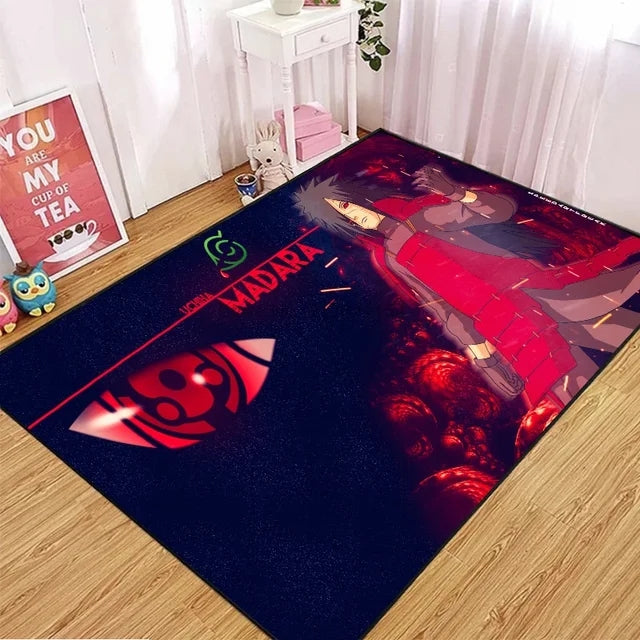 Naruto Carpet Living Room Bedroom Sofa Mat Door Mat Kitchen Bathroom Rugs