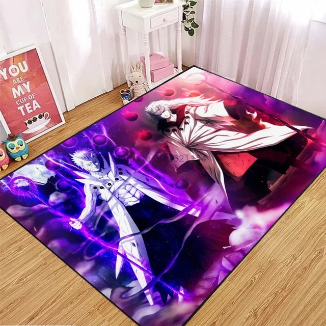 Naruto Carpet Living Room Bedroom Sofa Mat Door Mat Kitchen Bathroom Rugs