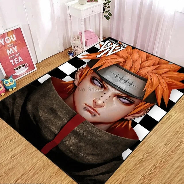 Naruto Carpet Living Room Bedroom Sofa Mat Door Mat Kitchen Bathroom Rugs