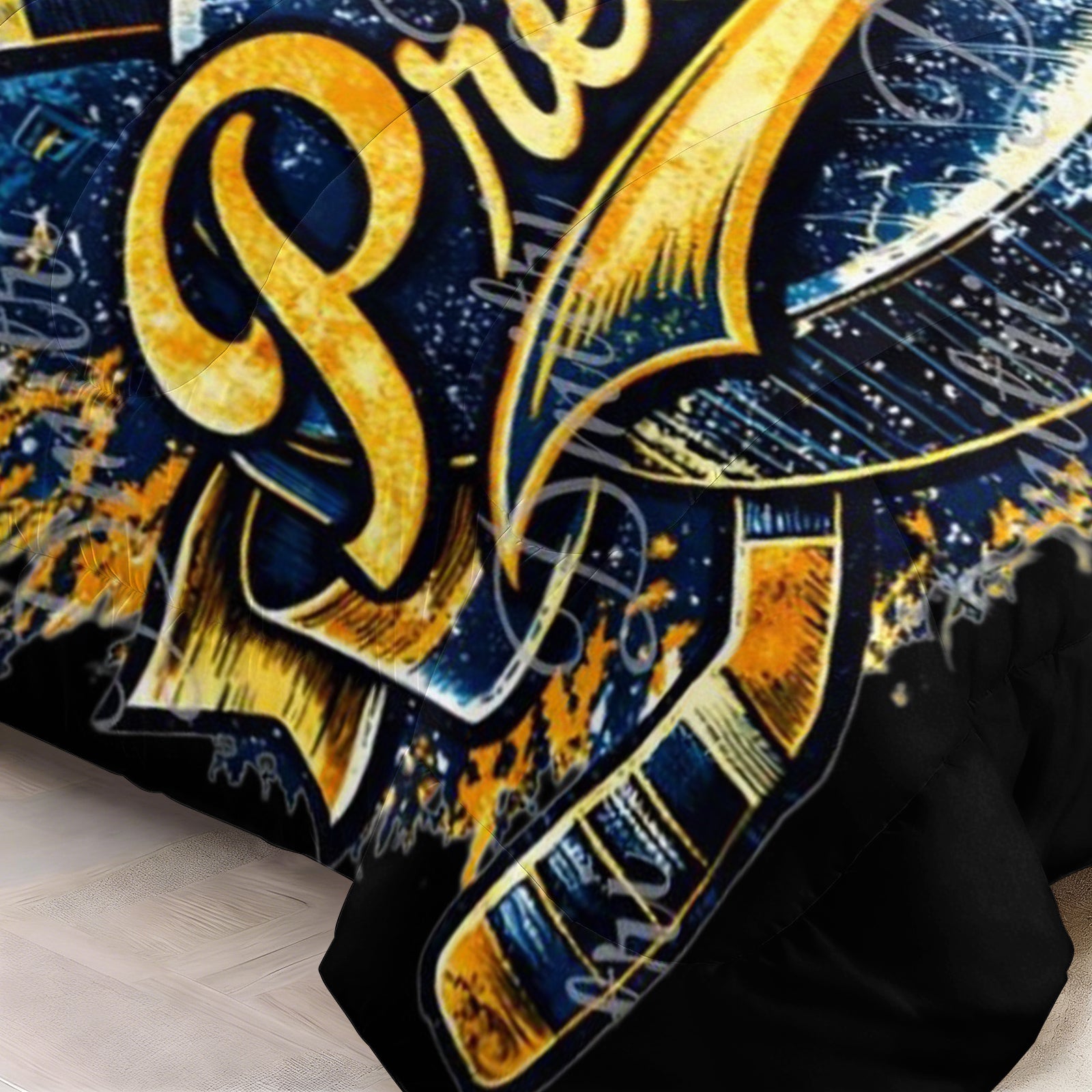 Nashville Predators Hockey League Comforter Pillowcase Sets Blanket All Season Reversible Quilted Duvet