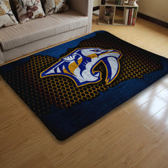 Nashville Predators Hockey League Carpet Living Room Bedroom Mats Kitchen Bathroom Rugs