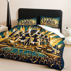 New Orleans Saints Comforter Pillowcase Sets Blanket All Season Reversible Quilted Duvet