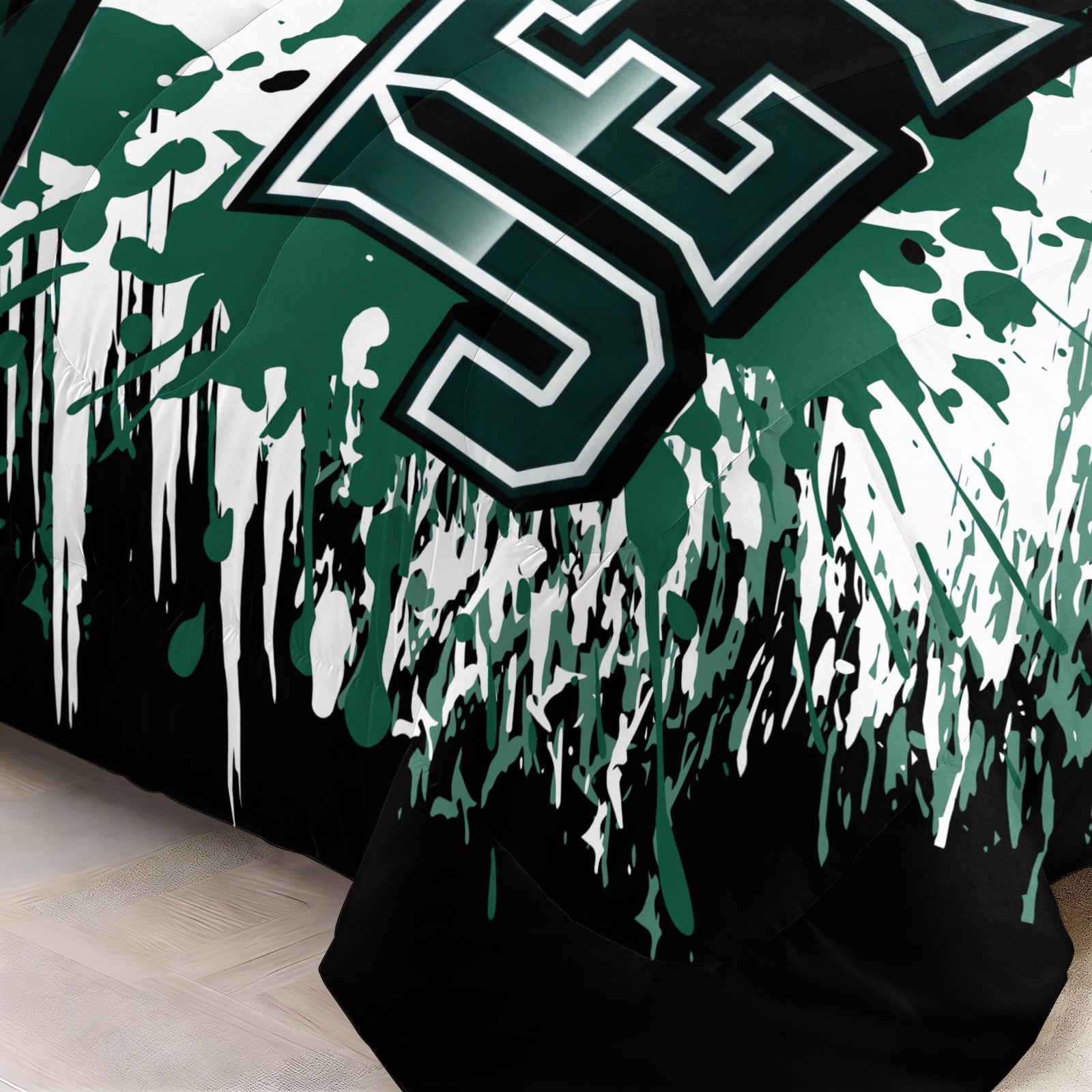 New York Jets Comforter Pillowcase Sets Blanket All Season Reversible Quilted Duvet