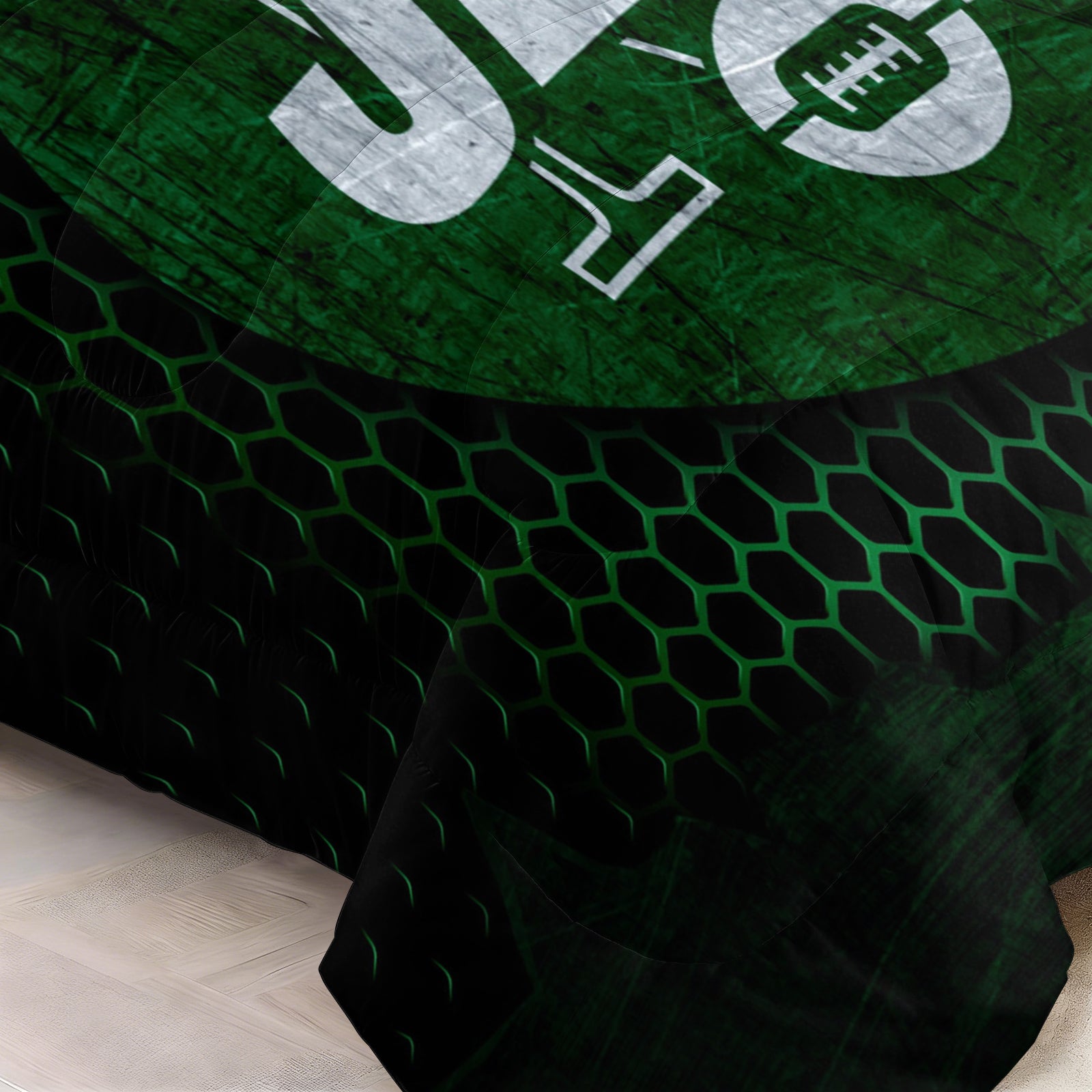 New York Jets Comforter Pillowcase Sets Blanket All Season Reversible Quilted Duvet