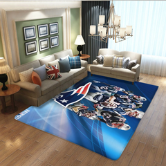 New England Patriots Football Team Carpet Living Room Bedroom Mats Kitchen Bathroom Rugs