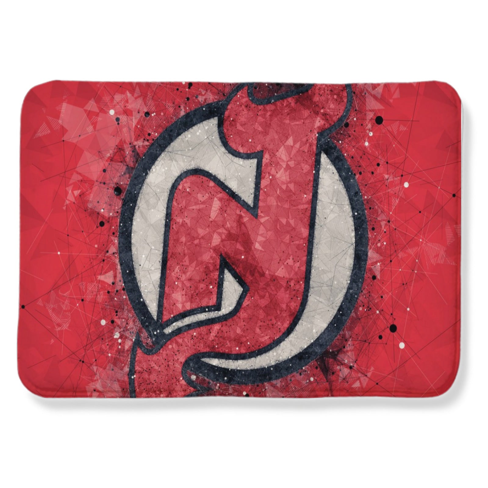 New Jersey Devils Hockey League Carpet Living Room Bedroom Mats Kitchen Bathroom Rugs