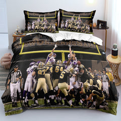 New Orleans Saints Football League  Duvet Cover Quilt Cover Pillowcase Bedding Set