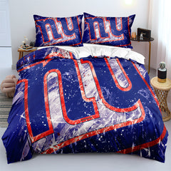 New York Giants Football League  Duvet Cover Quilt Cover Pillowcase Bedding Set