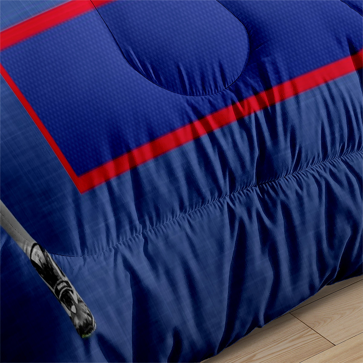 New York Giants Football Team Comforter Pillowcase Sets Blanket All Season Reversible Quilted Duvet