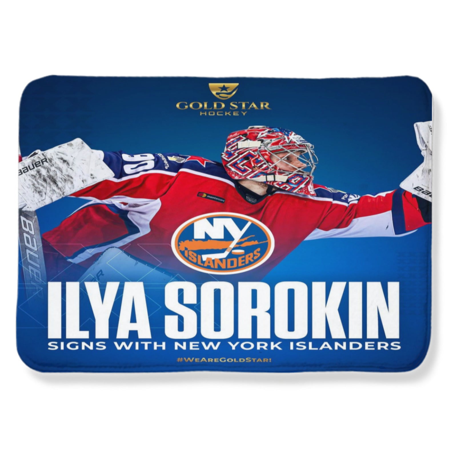 New YorkIslanders Hockey League Carpet Living Room Bedroom Mats Kitchen Bathroom Rugs