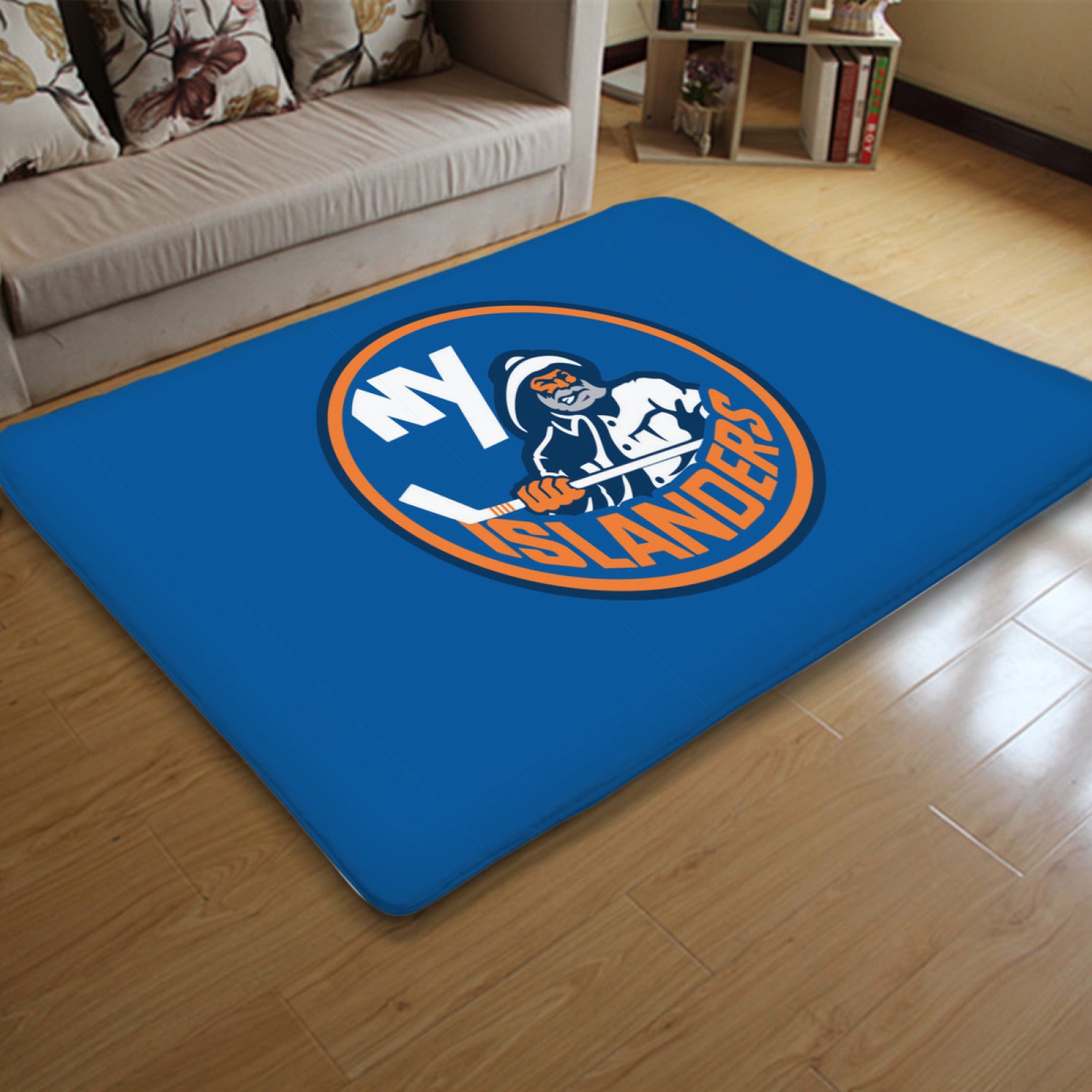 New YorkIslanders Hockey League Carpet Living Room Bedroom Mats Kitchen Bathroom Rugs