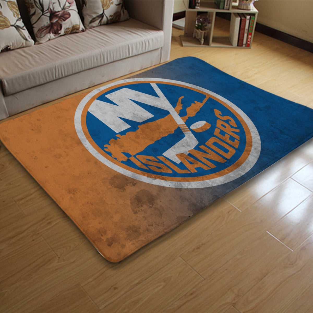 New YorkIslanders Hockey League Carpet Living Room Bedroom Mats Kitchen Bathroom Rugs