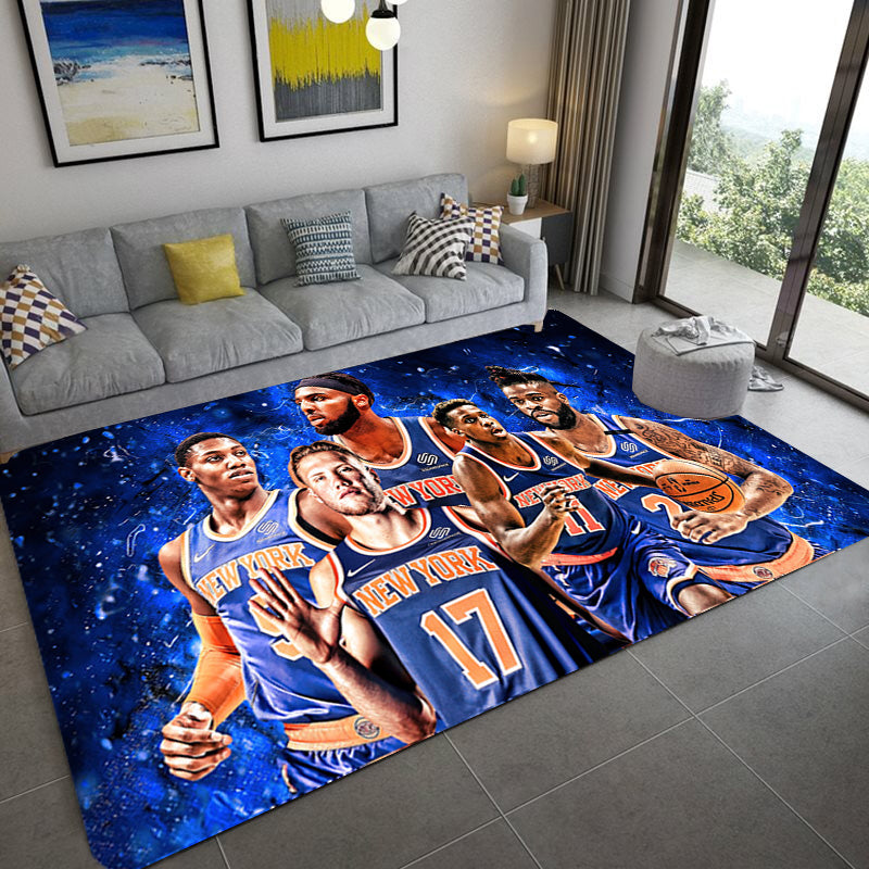 New York Knicks Carpet Living Room Bedroom Mats Kitchen Bathroom Rugs