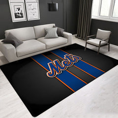 New York Mets Cosplay Carpet Living Room Bedroom Sofa Rug Door Mat
