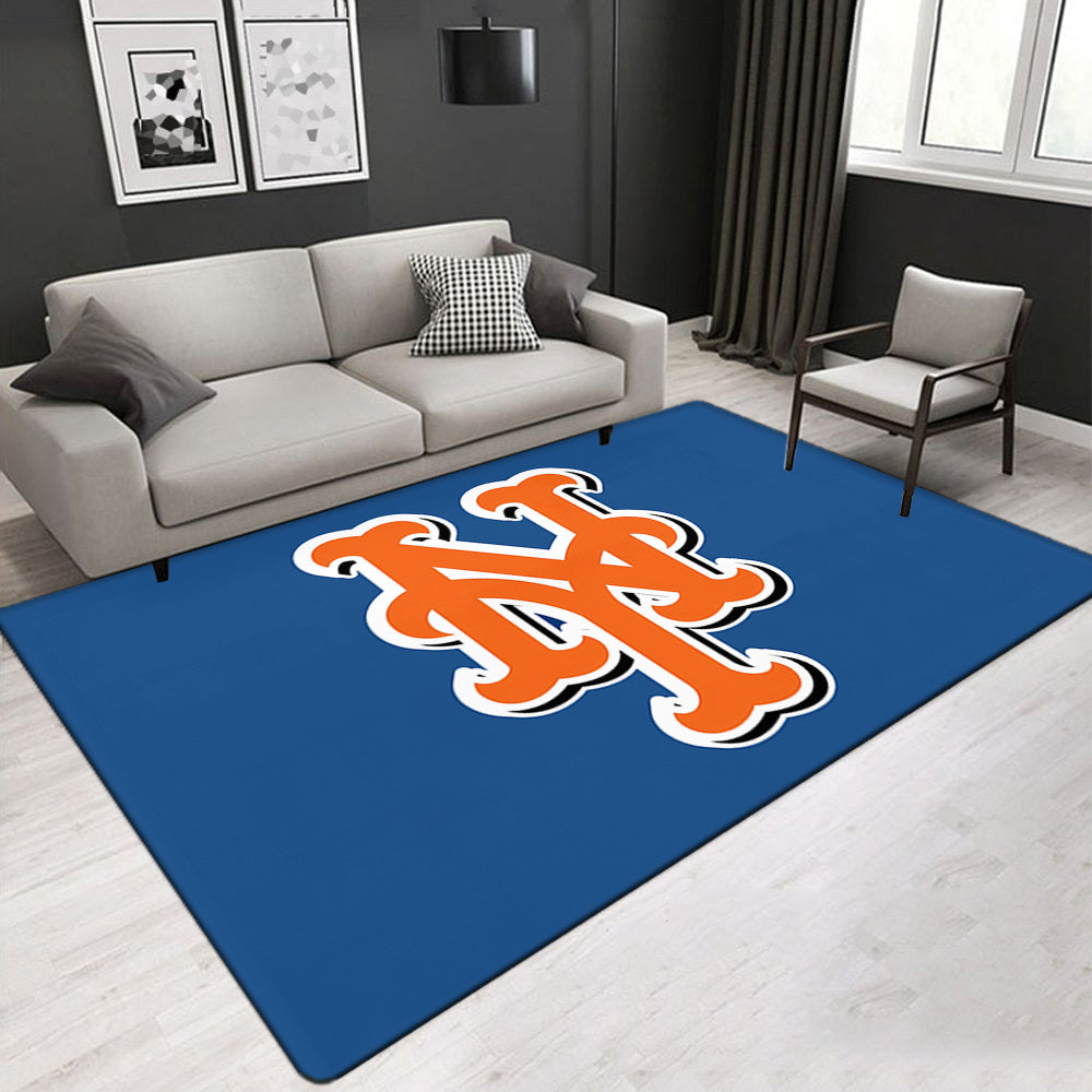 New York Mets Cosplay Carpet Living Room Bedroom Sofa Rug Door Mat