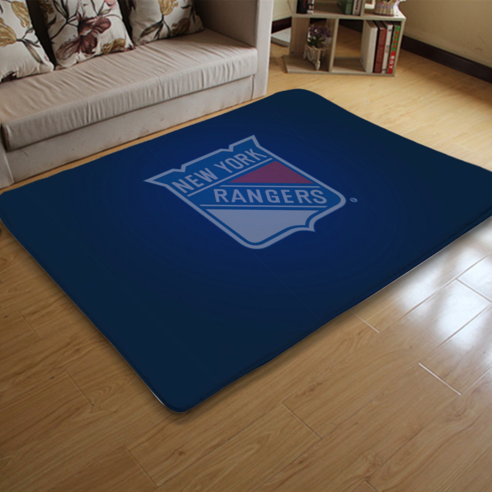 New York Rangers Hockey League Carpet Living Room Bedroom Mats Kitchen Bathroom Rugs