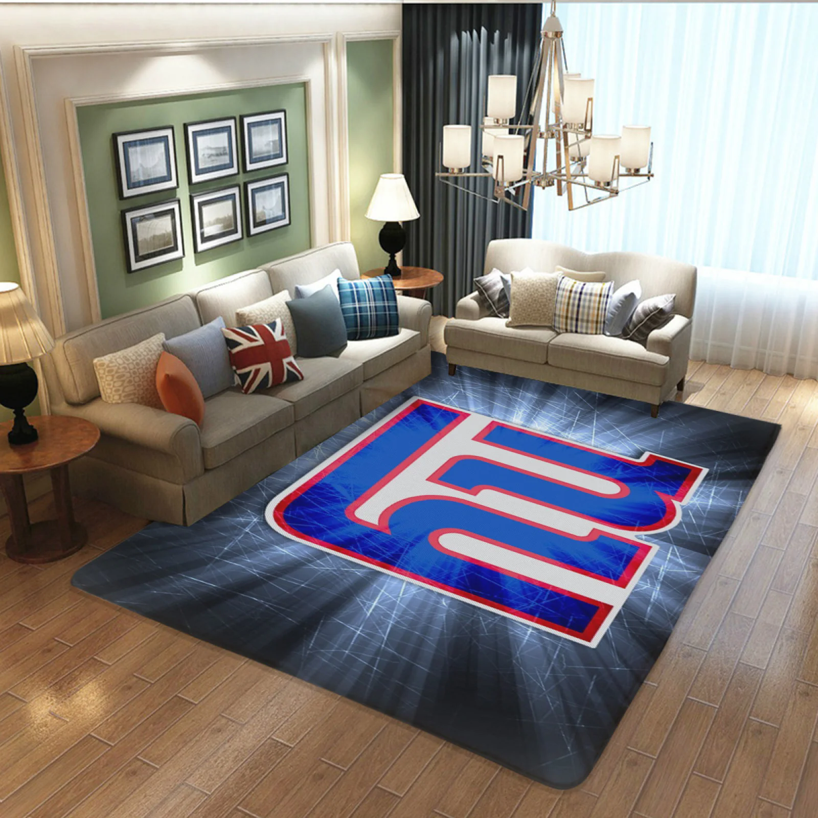 New York Giants Saints Football Team Carpet Living Room Bedroom Mats Kitchen Bathroom Rugs