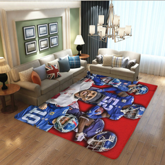 New York Giants Saints Football Team Carpet Living Room Bedroom Mats Kitchen Bathroom Rugs