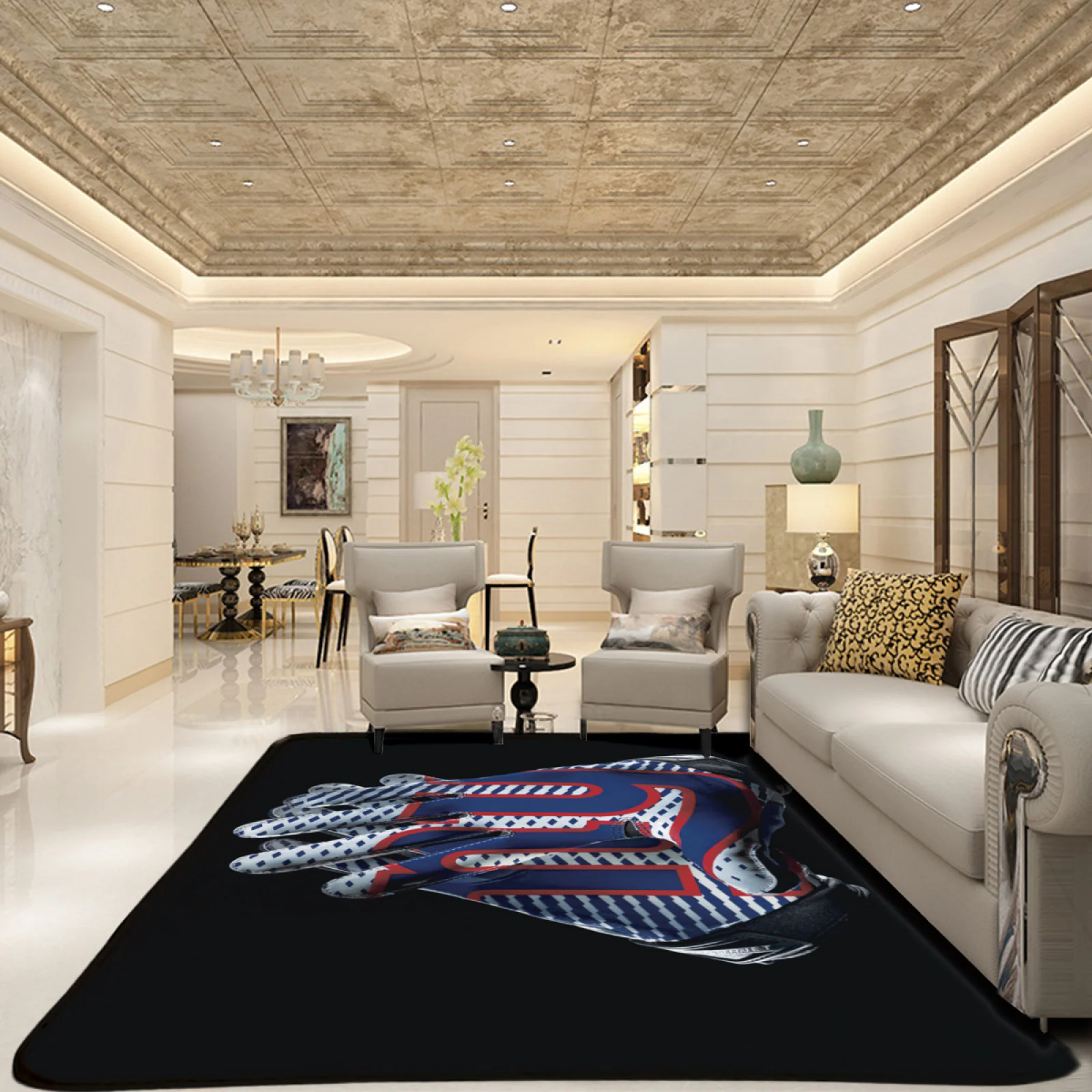 New York Giants Saints Football Team Carpet Living Room Bedroom Mats Kitchen Bathroom Rugs