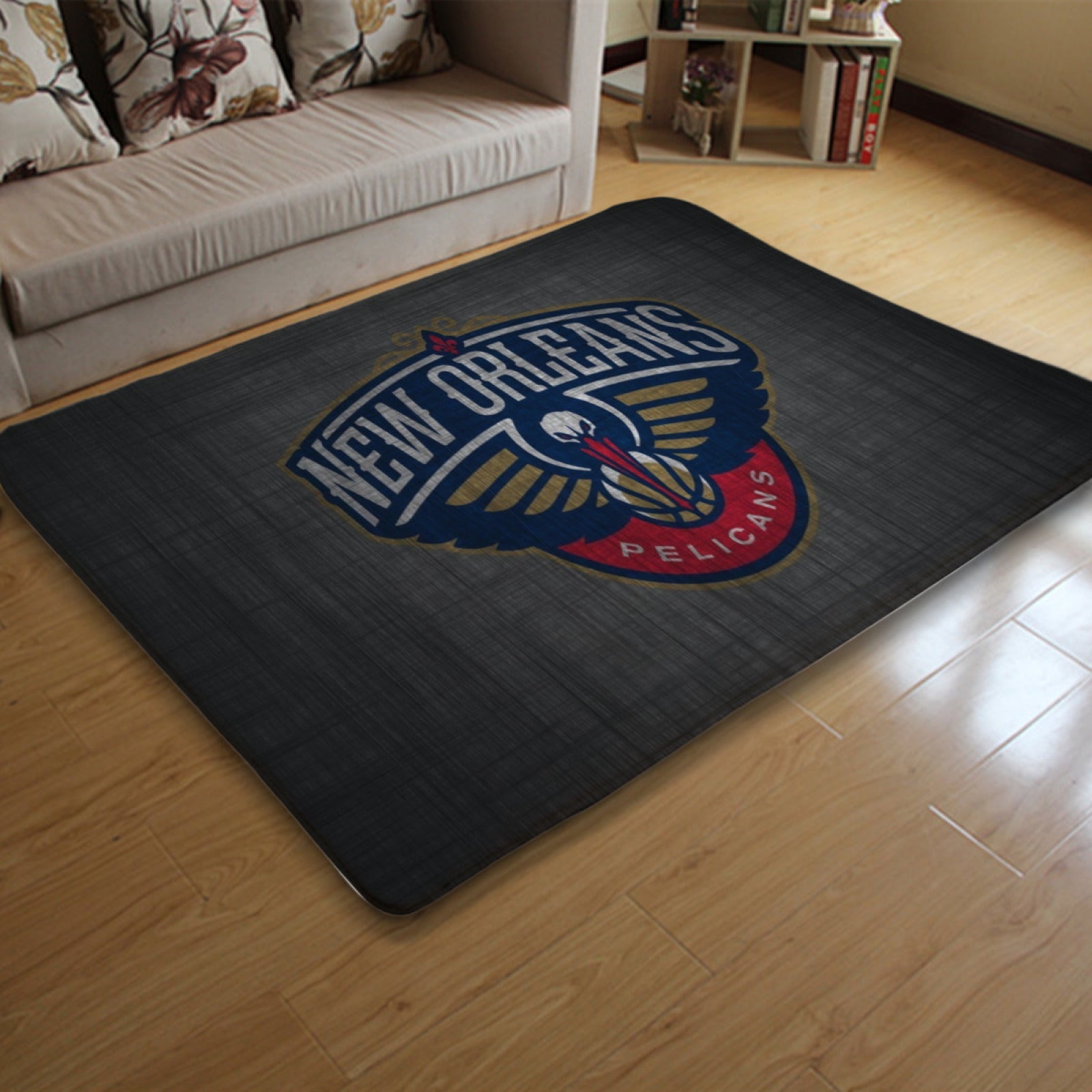 New Orleans Basketball Pelicans Carpet Living Room Bedroom Mats Kitchen Bathroom Rugs
