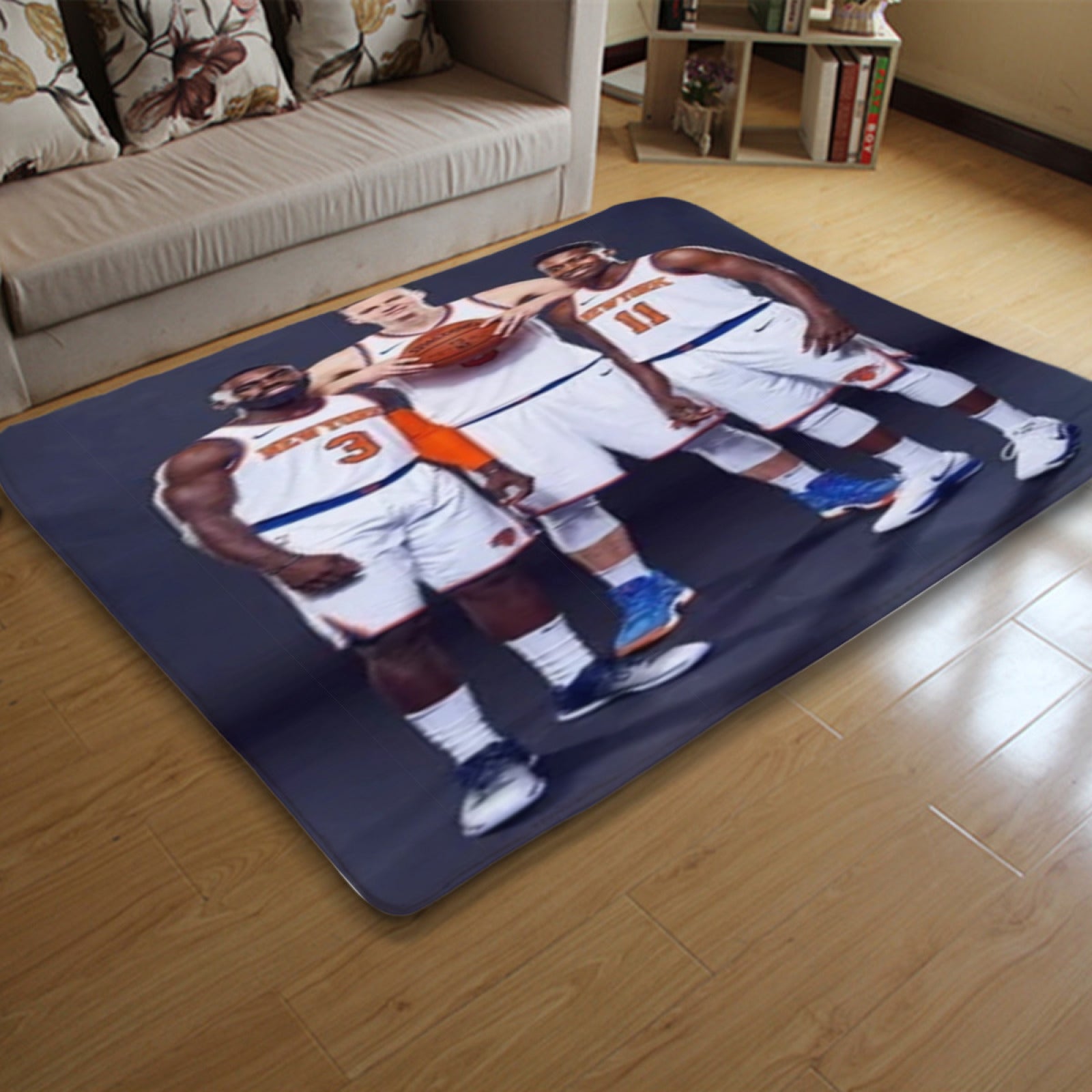 New York Basketball Knicks Carpet Living Room Bedroom Mats Kitchen Bathroom Rugs