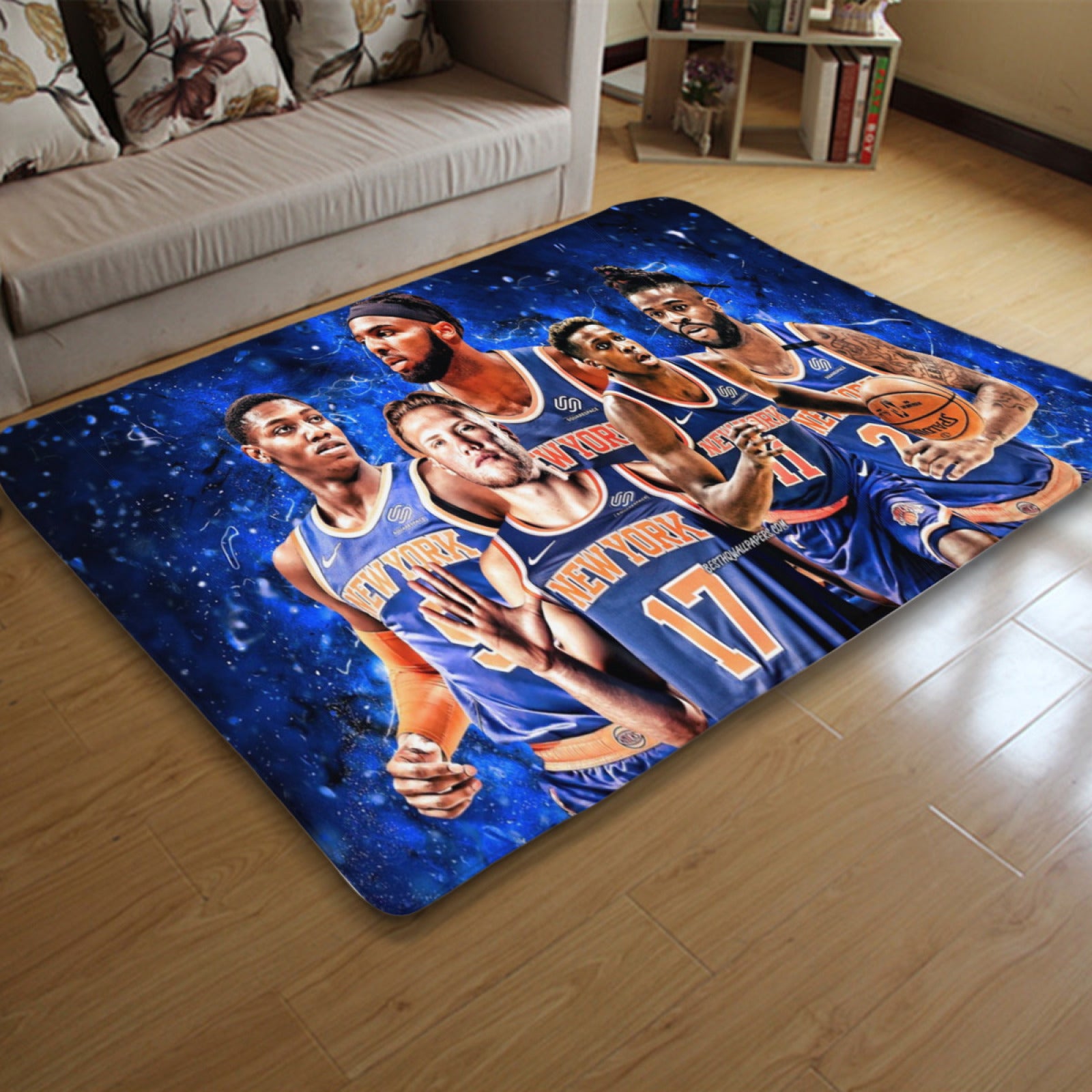 New York Basketball Knicks Carpet Living Room Bedroom Mats Kitchen Bathroom Rugs