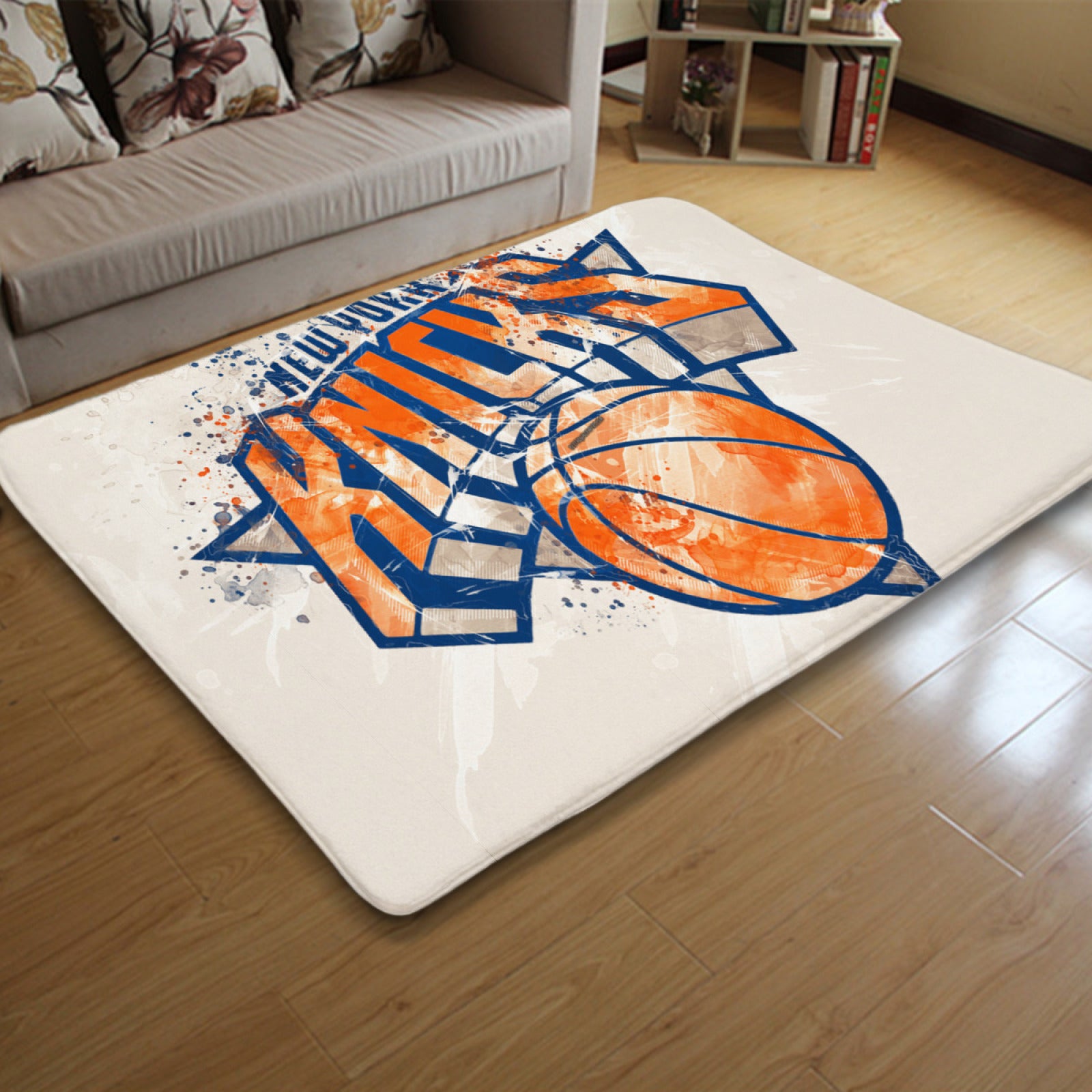 New York Basketball Knicks Carpet Living Room Bedroom Mats Kitchen Bathroom Rugs