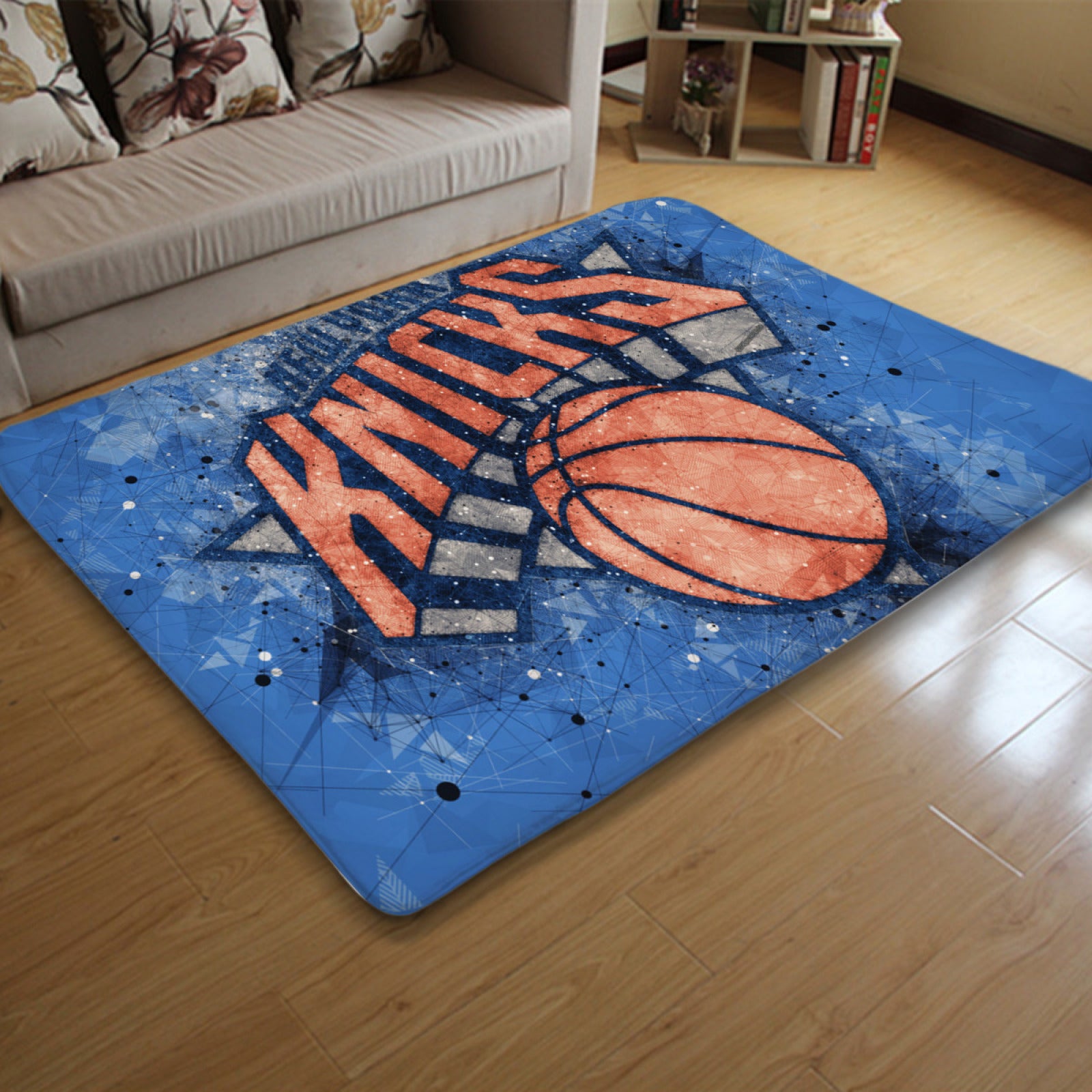 New York Basketball Knicks Carpet Living Room Bedroom Mats Kitchen Bathroom Rugs