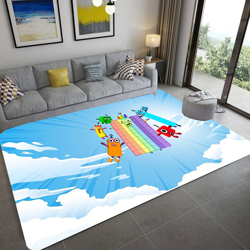 Numberblocks Cosplay Carpet Living Room Bedroom Sofa Rug Door Mats