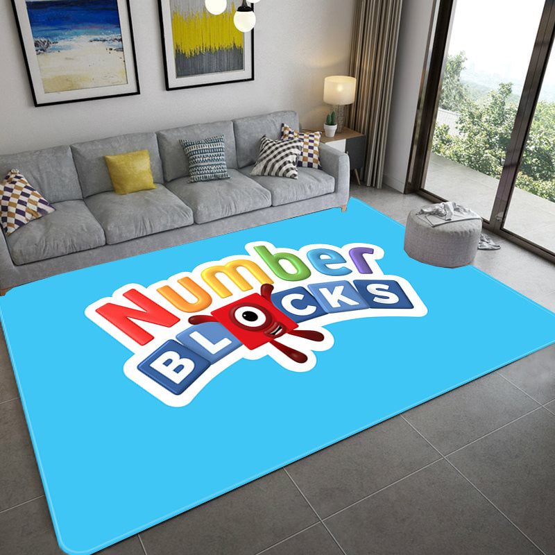 Numberblocks Cosplay Carpet Living Room Bedroom Sofa Rug Door Mats